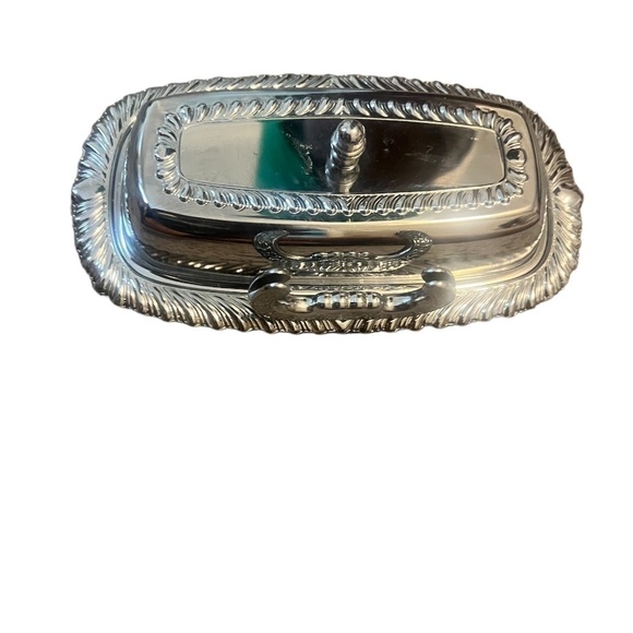 Irvin Ware Plated Butter Dish - Picture 4 of 6